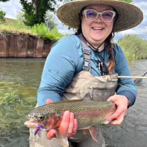 girl dry fly