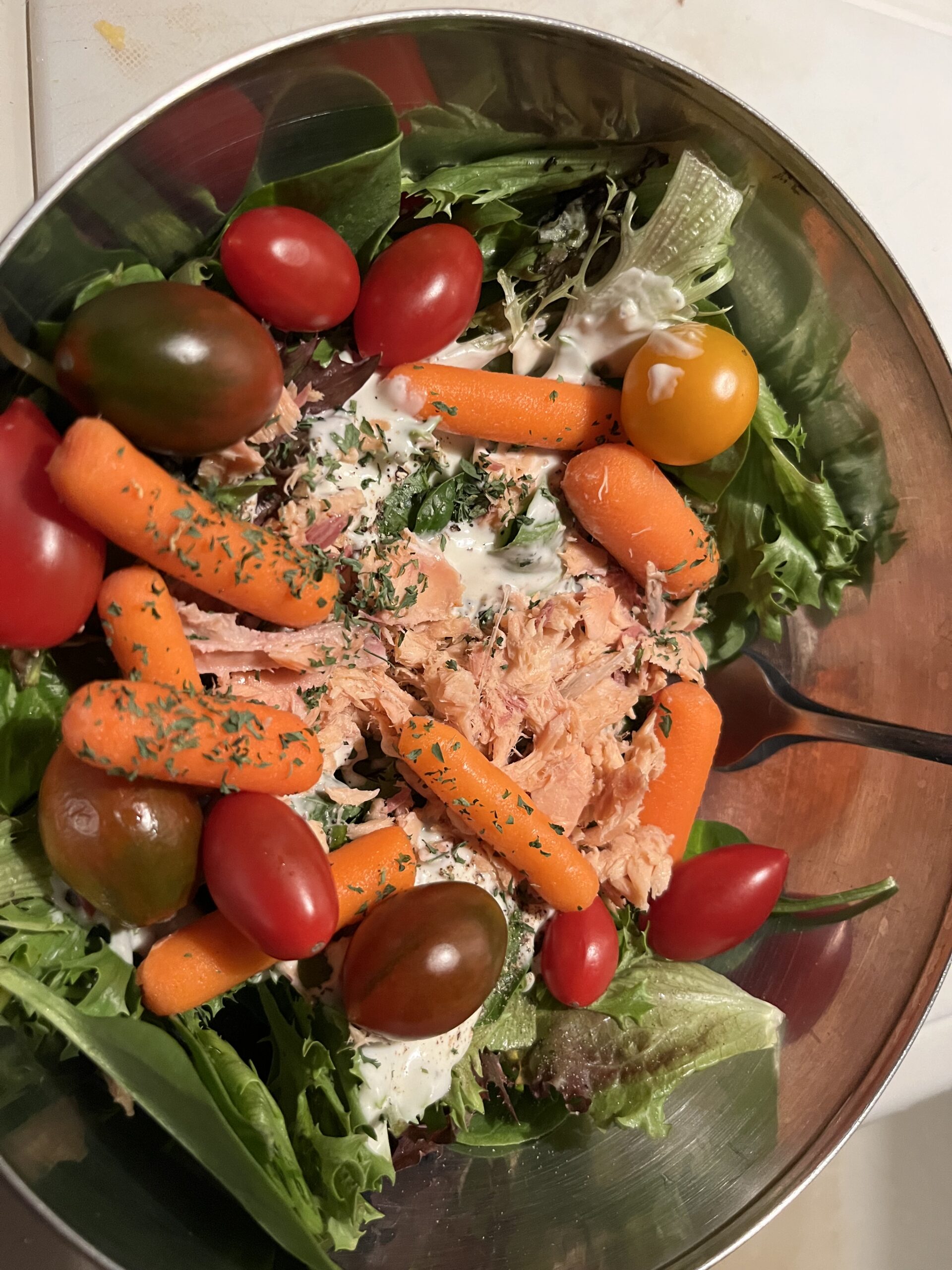 salmon salad